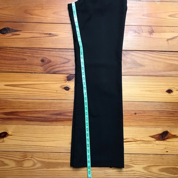 Maurices Black Straight Leg Trouser Work Pants, EUC, 1/2 - Picture 8 of 13